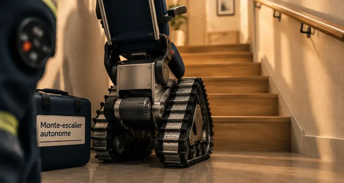 Monte-escalier mobile : une alternative sans travaux pour rester chez soi