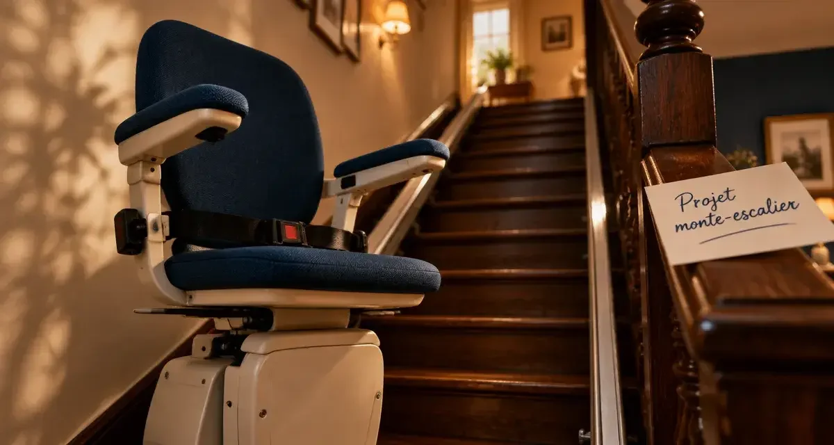 Monte-escalier : comment choisir le bon modèle pour sécuriser vos déplacements et rester chez vous ?