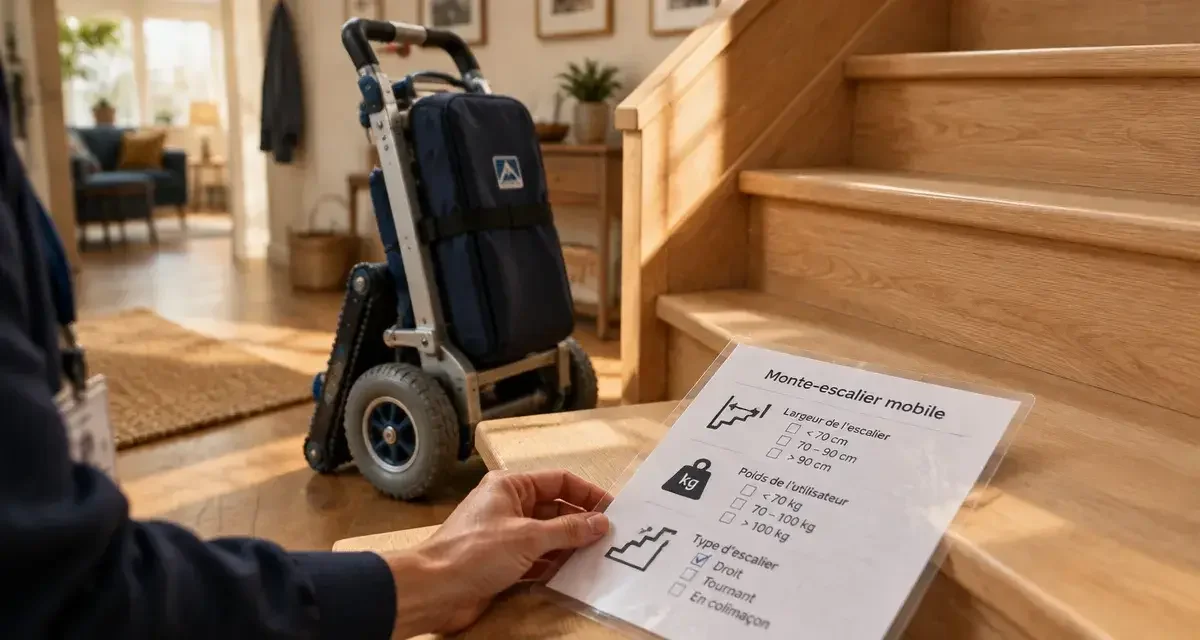 Monte-escalier portable : comment choisir sans travaux d'installation ?