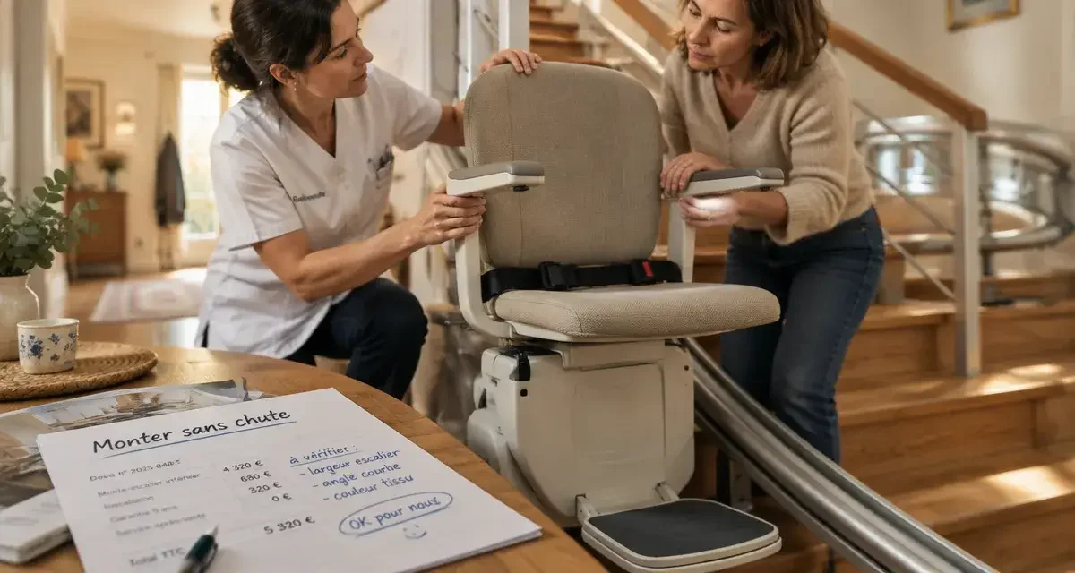 Monte-escalier intérieur : bien choisir son équipement pour sécuriser son domicile