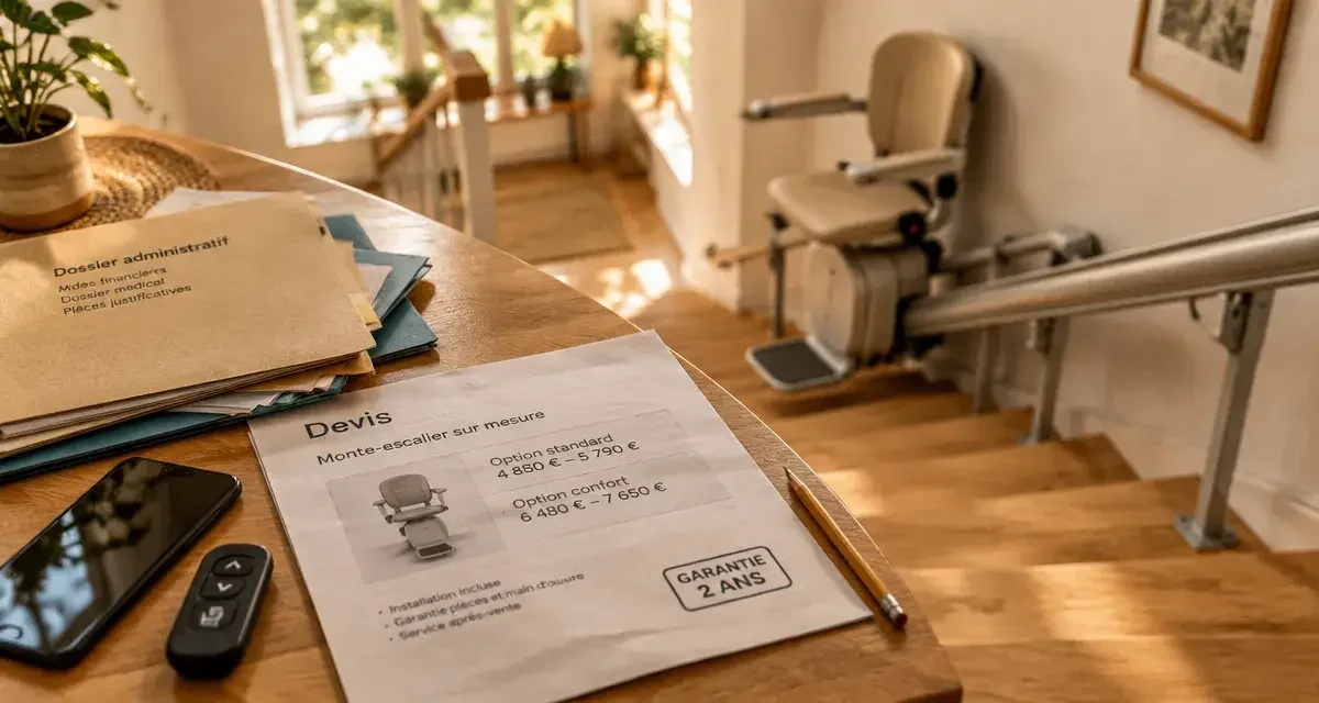 Monte-escalier intérieur : pourquoi les prix varient-ils de 2 500 € à 12 000 € ?
