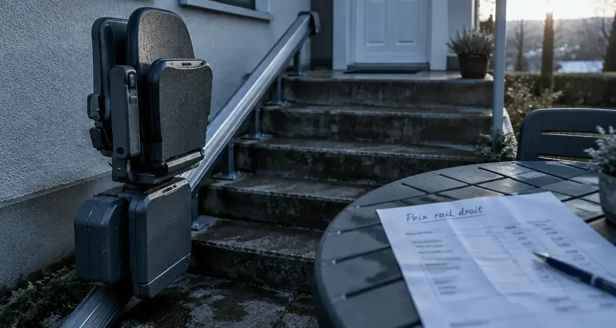 Monte-escalier extérieur : de 4 000 € à 12 000 € pour sécuriser vos accès en toute autonomie